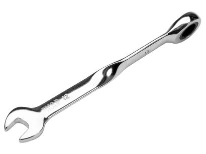 Yato Klucz płasko-oczkowy skręcony z grzechotką 12mm YT-01874