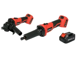 Yato Szlifierki akumulatorowe 18V 2szt prosta i kątowa YT-828296 
