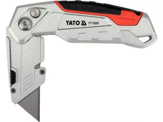 Yato Nożyk z wysuwanym ostrzem trapezowym ergonomiczny YT-75203 - 3
