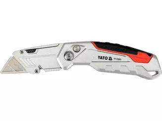 Yato Nożyk z wysuwanym ostrzem trapezowym ergonomiczny YT-75203 - 7