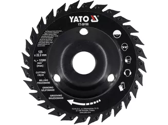 Yato Tarcza tarnikowa z piłą 125 mm YT-59190 - 2