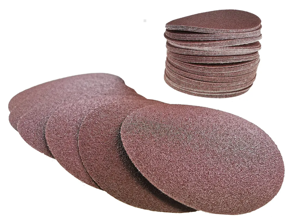 Geko Papier ścierny krążek 125mm rzep P40 50szt. G00331 