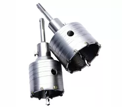 Geko Otwornice do betonu widiowe 65 i 80 mm kpl. uchwyt SDS Plus G40003 