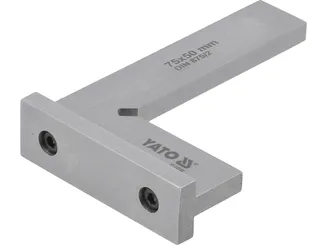 Yato Kątownik ślusarski ze stopką 75x50 mm YT-70760 - 2