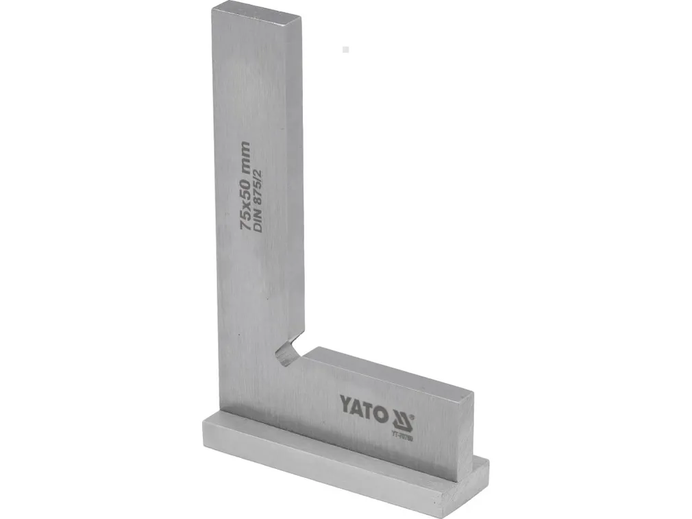 Yato Kątownik ślusarski ze stopką 75x50 mm YT-70760