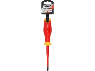 Yato Wkrętak izolowany extra slim SL/PH2x100mm YT-282661 - 3