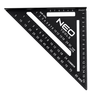 NEO Tools Kątownik metalowy pomiarowy 15 cm 72-102 - 3