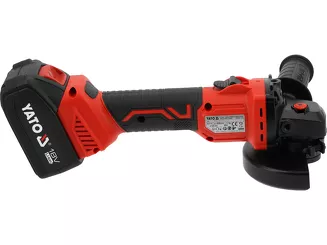Yato Szlifierka kątowa akumulatorowa bezszczotkowa 18 V 125 mm 2 baterie 4Ah YT-828252 - 3