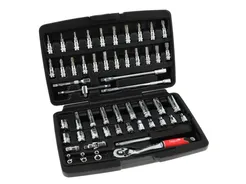 Tvardy Zestaw kluczy nasadowych 1/4" 56el. T00104