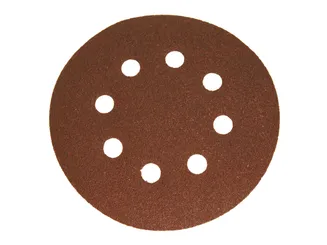 Drel Papier ścierny na rzep krążek 125mm P150 5szt. CON-RPH-1315  - 2
