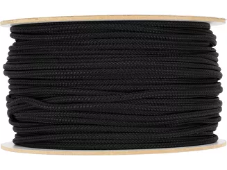 Vorel Lina pleciona PP 5 mm 100 m czarna 69467 - 2