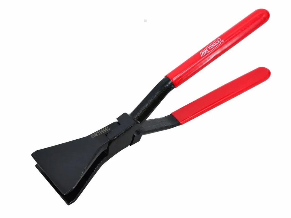 AWTOOLS Szczypce dekarskie do gięcia blachy 280mm proste AW32300BL