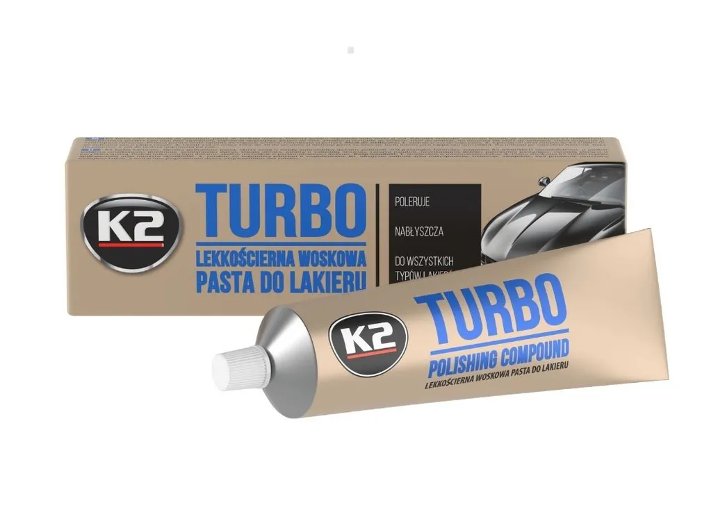 K2 Pasta TEMPO TURBO 120g czyści nabłyszcza K001