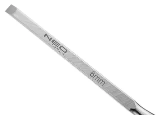 Neo Dłuta 6, 12, 18, 24 mm, zestaw 4 szt. Uchwyt drewniany 37-800 - 6
