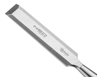 Neo Dłuta 6, 12, 18, 24 mm, zestaw 4 szt. Uchwyt drewniany 37-800 - 8