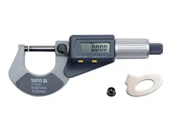 Yato Mikrometr elektroniczny zewnętrzny 0-25 mm YT-72305 