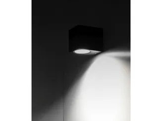 Yato Lampa ścienna zewnętrzna czarna aluminiowa 1xGU10 YT-81900 - 2