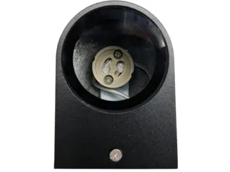 Yato Lampa ścienna zewnętrzna czarna aluminiowa 1xGU10 YT-81900 - 4