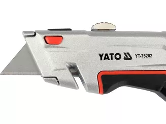 Yato Nożyk z wysuwanym ostrzem trapezowym korpus cynk YT-75202 - 5