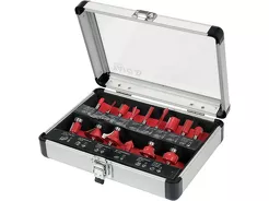 Yato Frezy do drewna trzpień fi 6mm zestaw 15 sztuk YT-68007