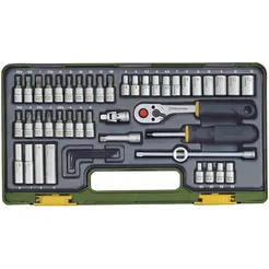 Proxxon Klucze nasadowe 1/4"  49 szt. 23280 