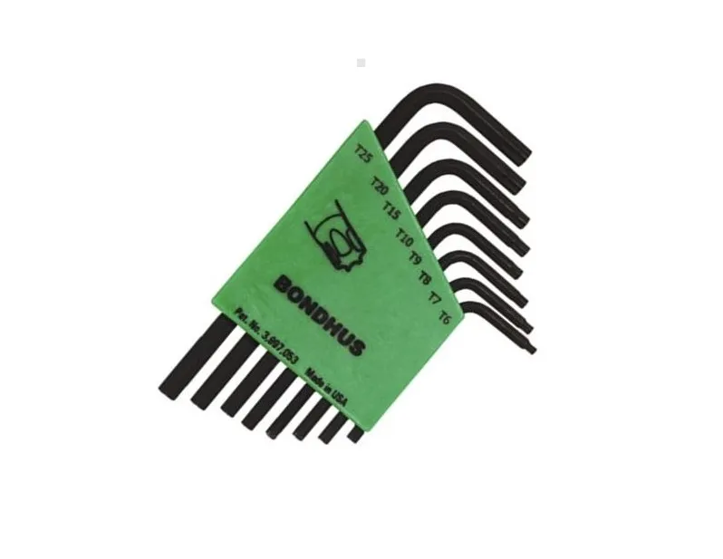 Bondhus Klucze imbusowe Torx 8 szt. T6-T25 BO31732