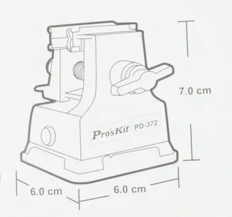 Proskit Imadło modelarskie z przyssawką PD-372 - 3
