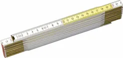 Stanley Miara składana drewniana 2 m biało-żółta 0-35-458 