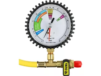 Yato Zestaw do szczelności klimatyzacji HVAC z manometrem YT-24794 - 3