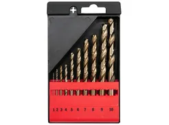 Yato Zestaw wierteł do metalu 1-10mm 10szt. YT-41603