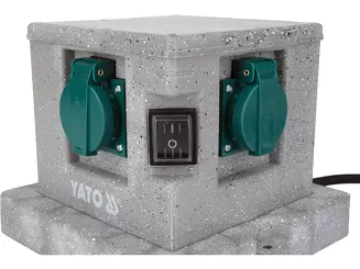 Yato Gniazdo ogrodowe kamień sześciokątne wbijane IP44 230 V YT-81272 - 3