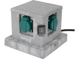 Yato Gniazdo ogrodowe kamień sześciokątne wbijane IP44 230 V YT-81272 - 6