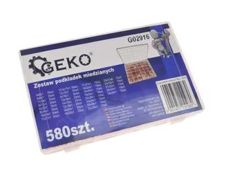 Geko Podkładki miedziane 580szt. G02916 - 4