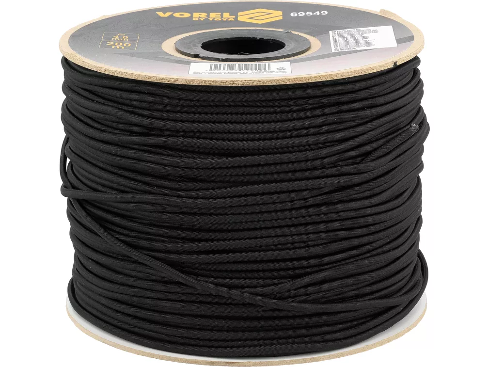 Vorel Linka elastyczna pleciona 4 mm 200 m 69549