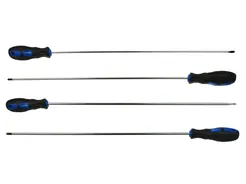 Geko Wkrętaki długie 450mm komplet 4el. G30588