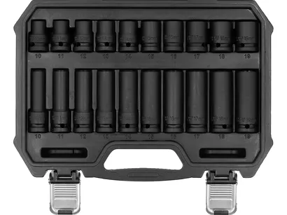 Yato Zestaw nasadek udarowych do klucza udarowego 1/2" 20 elementów YT-10256
