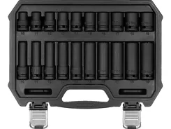 Yato Zestaw nasadek udarowych do klucza udarowego 1/2" 20 elementów YT-10256