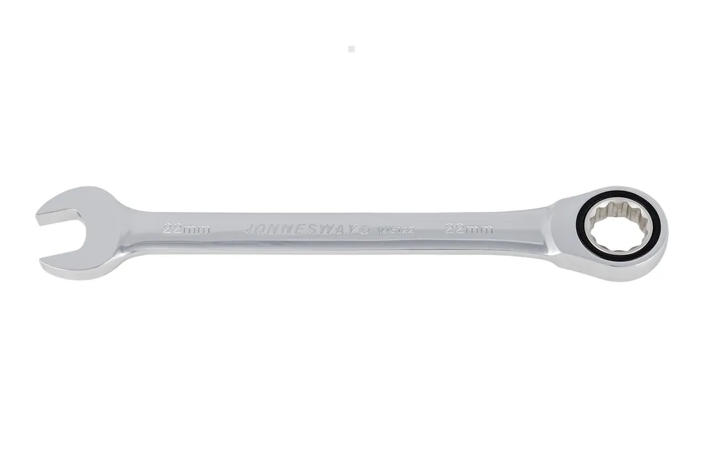 Jonnesway Klucz płasko-oczkowy z grzechotką 21mm W45121