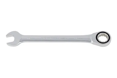 Jonnesway Klucz płasko-oczkowy z grzechotką 21mm W45121