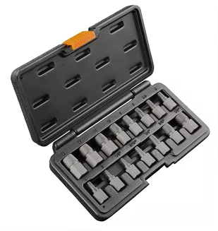 NEO Tools Zestaw wykrętaków do zerwanych śrub 15 szt. HSS 09-607 - 4