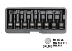 Yato Klucze udarowy trzpieniowy SPLINE 1/2" CrMo YT-1069 