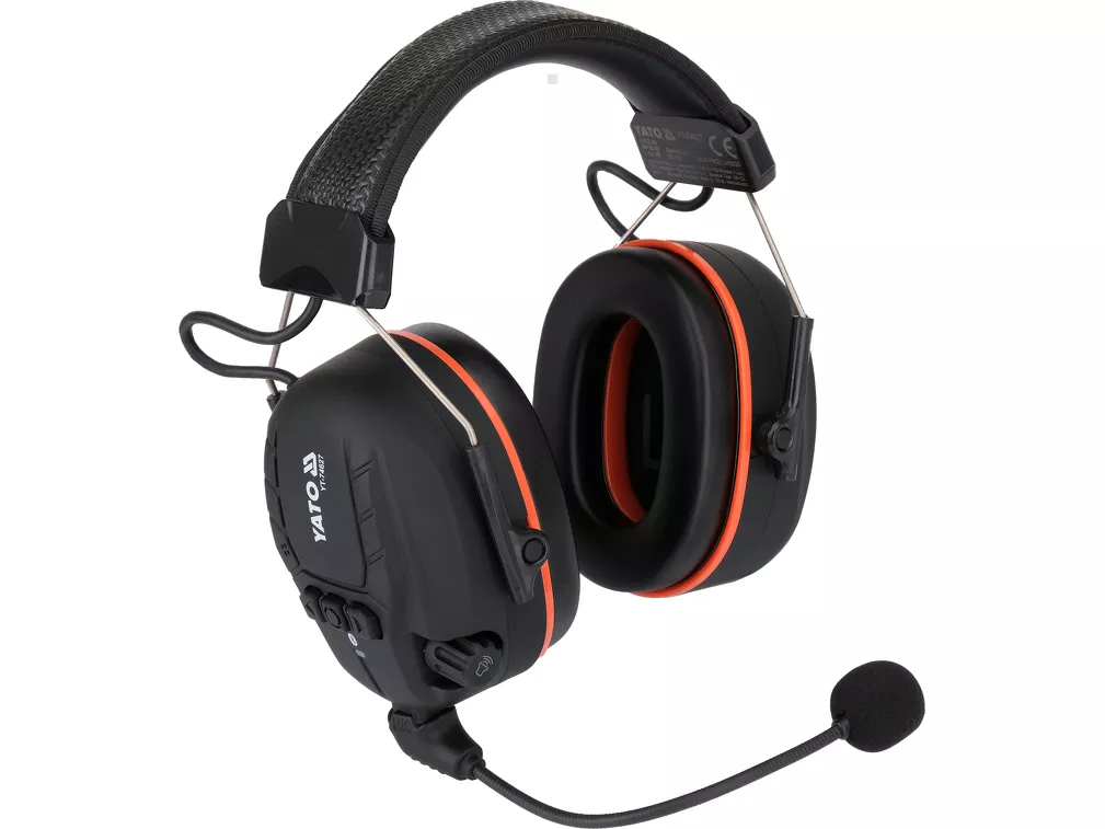Yato Nauszniki elektroniczne aktywne z Bluetooth YT-74627