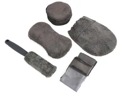XL Tools Gąbki i myjki microfibra do mycia samochodu - zestaw 9el. GBK8