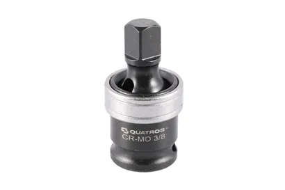 Quatros Przegub kulowy udarowy 3/8" chromowany QS50703