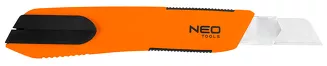 Neo nóż z ostrzem łamanym 18 mm, gumowane wykończenie 63-060 - 5