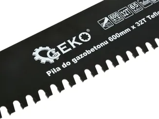 Geko Piła do gazobetonu 600mm 32/32T Teflon 65Mn G33121 - 2