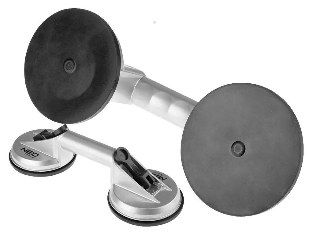 Neo Przyssawka uchwyt do szyb podwójna aluminiowa 100kg 56-802