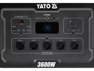 Yato Przenośna stacja zasilania power station 3600W 3072Wh YT-83096 - 7