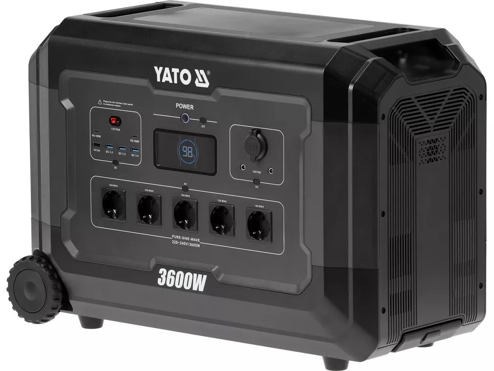 Yato Przenośna stacja zasilania power station 3600W 3072Wh YT-83096