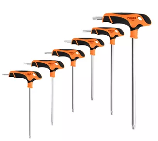 Neo zestaw kluczy Torx 6 sztuk wkładka 84-264 - 2